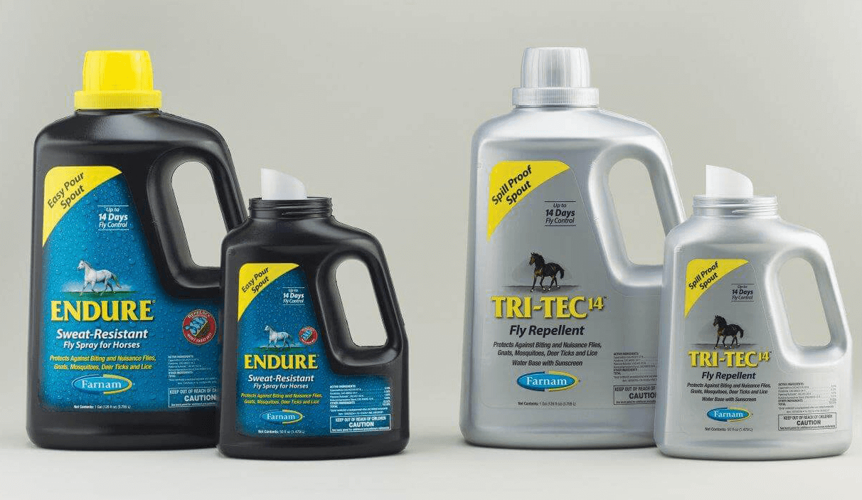New Endure and Tri-Tec easy pour bottles for less spills and the new quart size