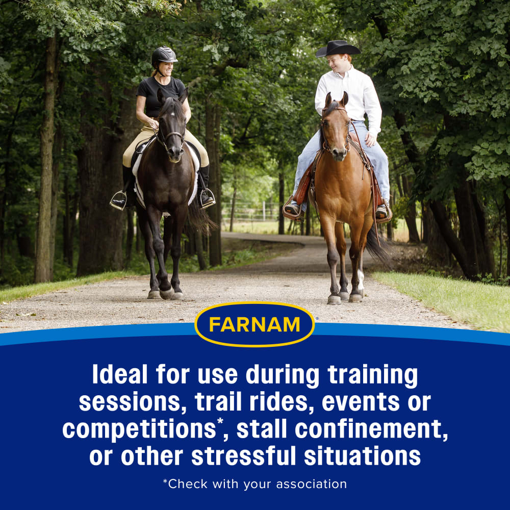 Ideal for use during training sessions, trail rides, events or competitions