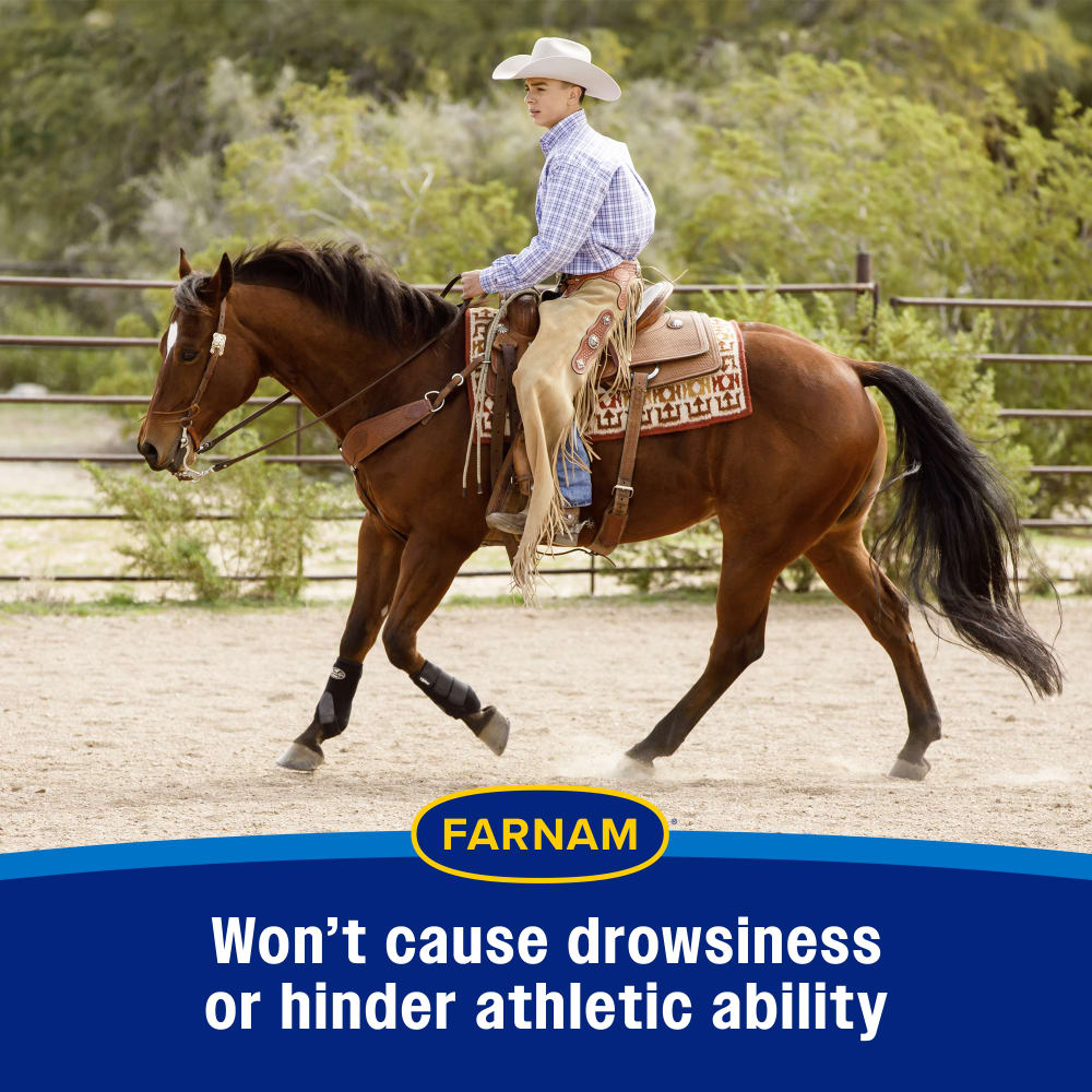 Won't cause drowsiness or hinder athletic ability