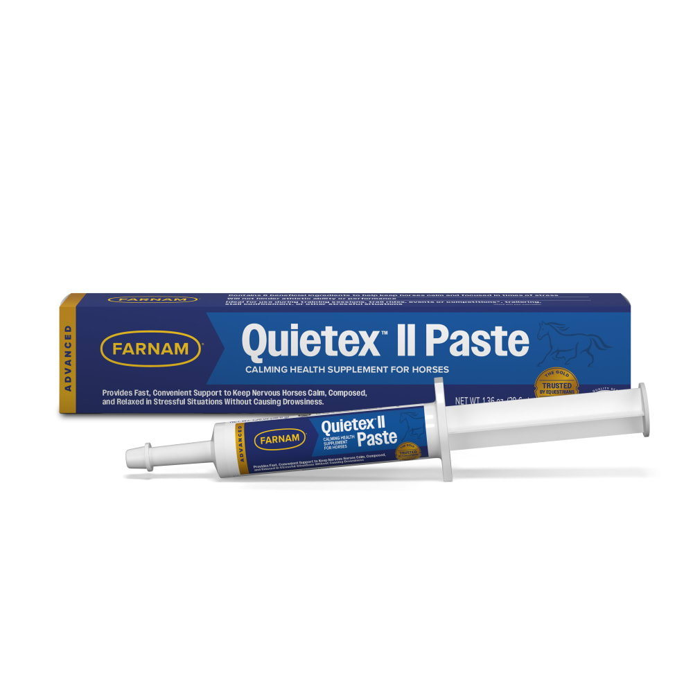 Retail package for Farnam Quietex II Paste