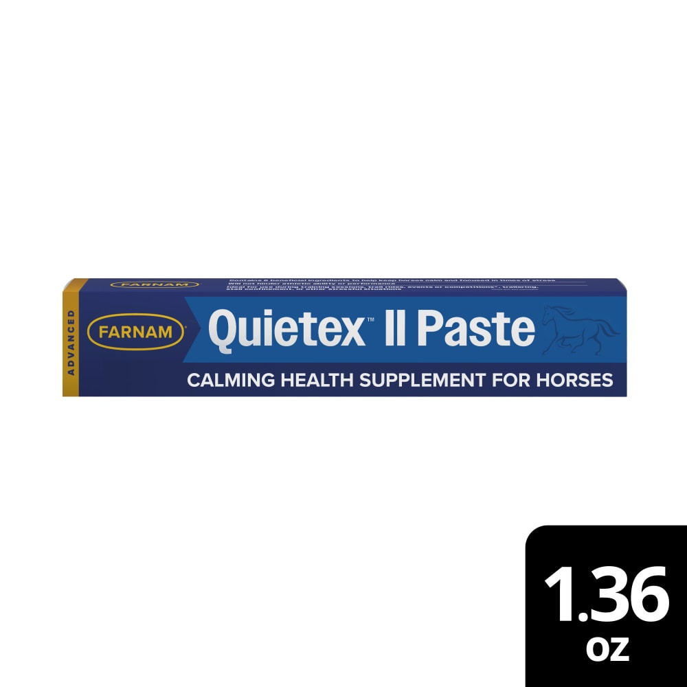 Retail package for Farnam Quietex II paste