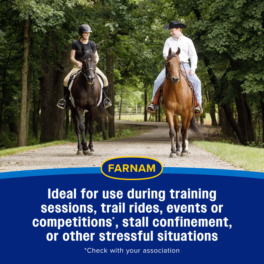 Ideal for use during training sessions, trail rides, events or competitions