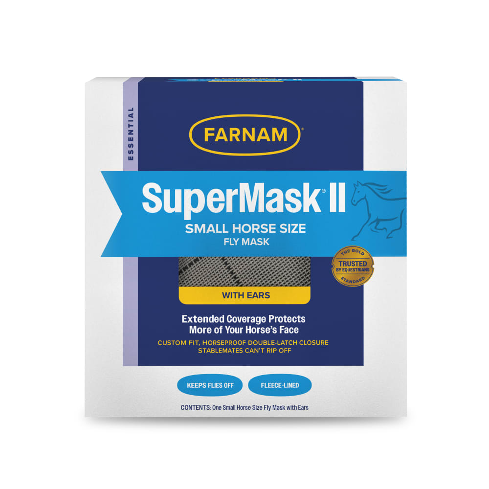 Retail packaging for farnam supermask II with ears