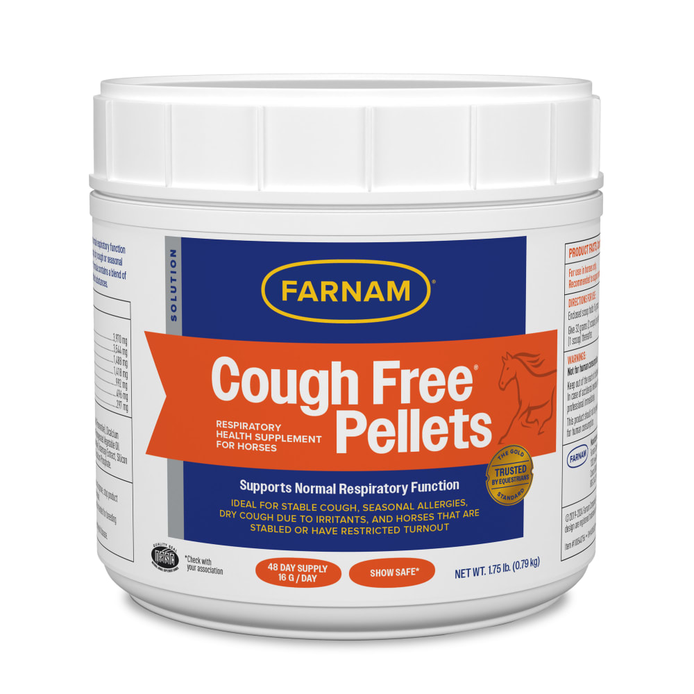 Retail package for farnam cough free pellets