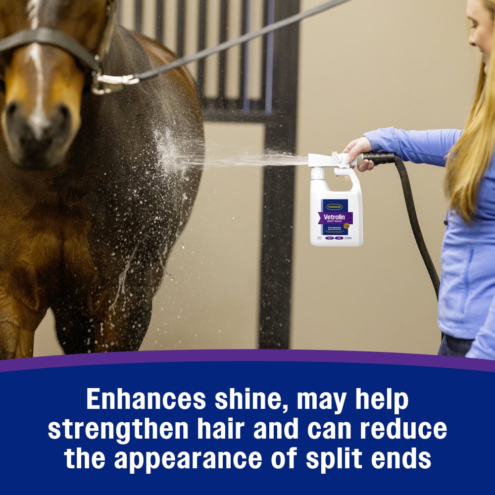 Enhances shine may help strengthen hair and can reduce the appearance of split ends