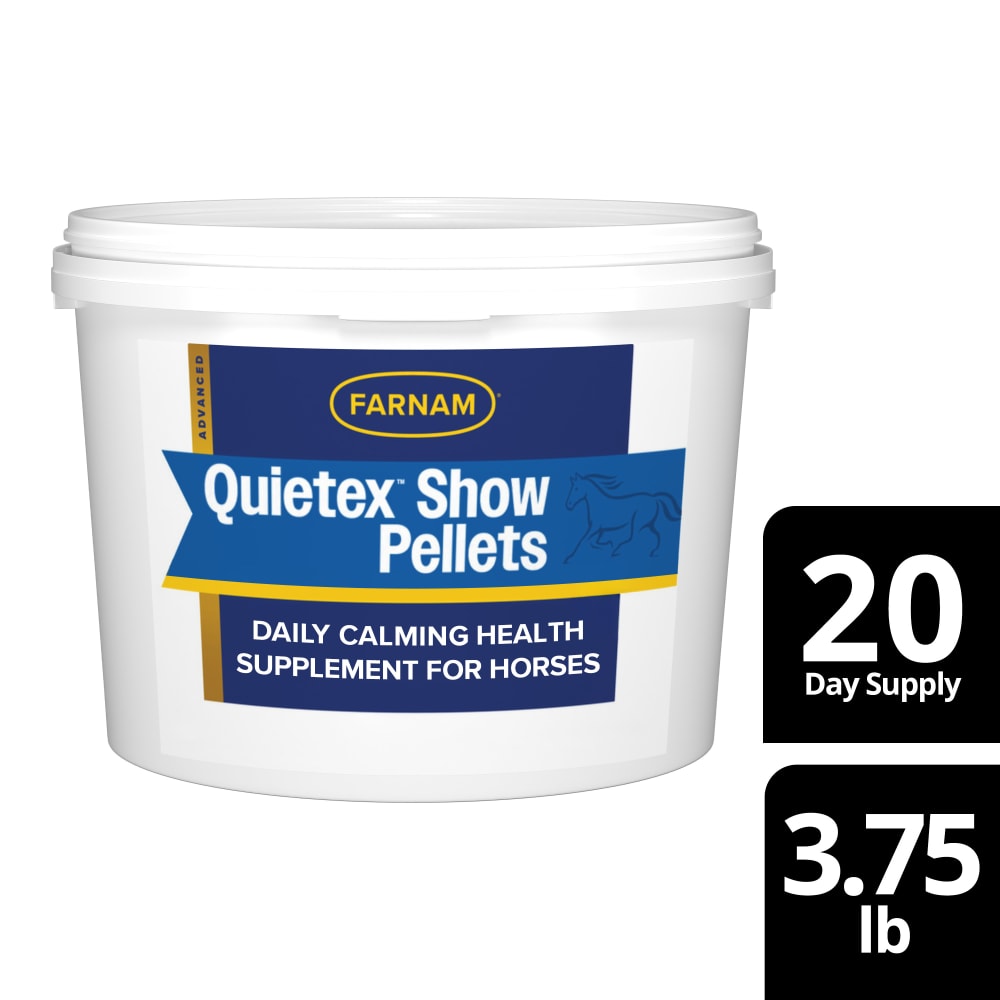 Retail package for Farnam Quietex Show paste
