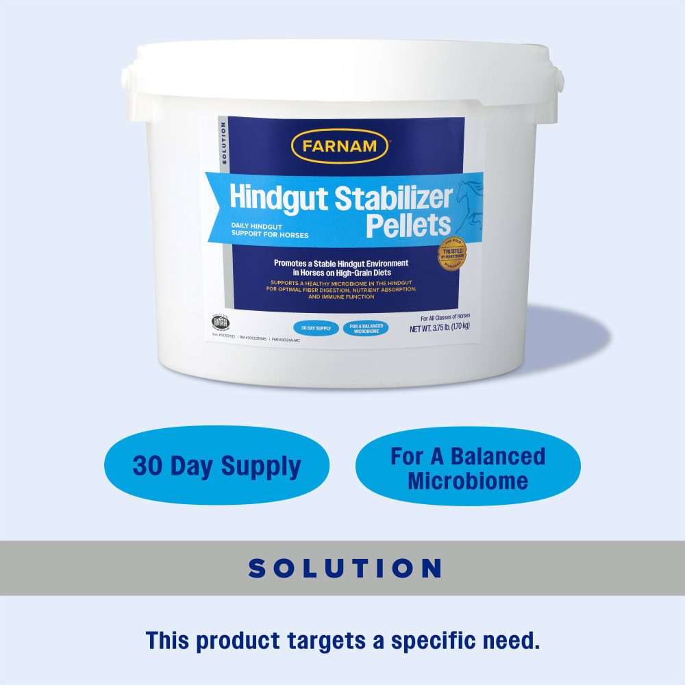 Farnam gastric health pellets for a balanced microbiome and is a 30 day supply
