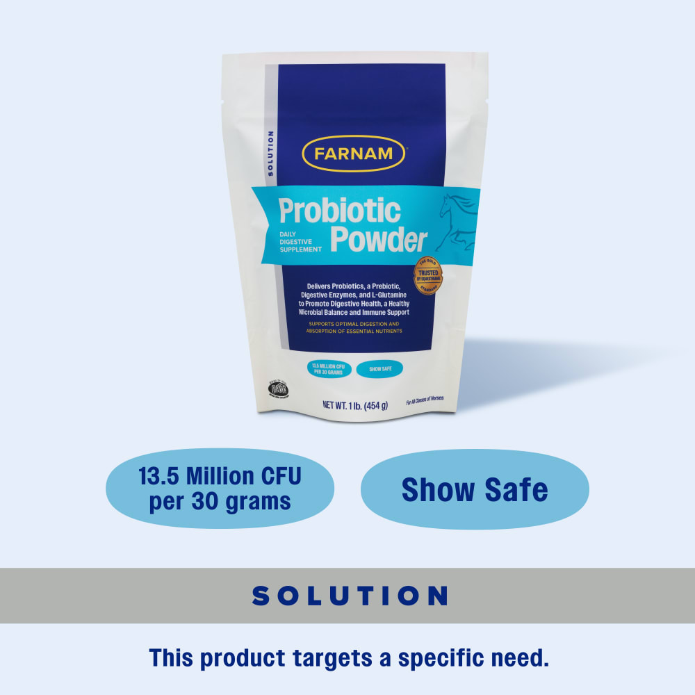 Farnam probiotic powder is show safe and has 13.5 million CFU per 30 grams