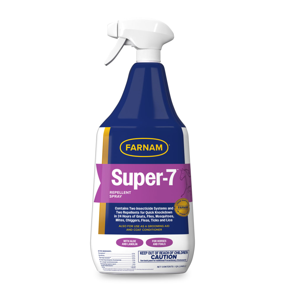 Retail package for farnam super 7 repellent spray