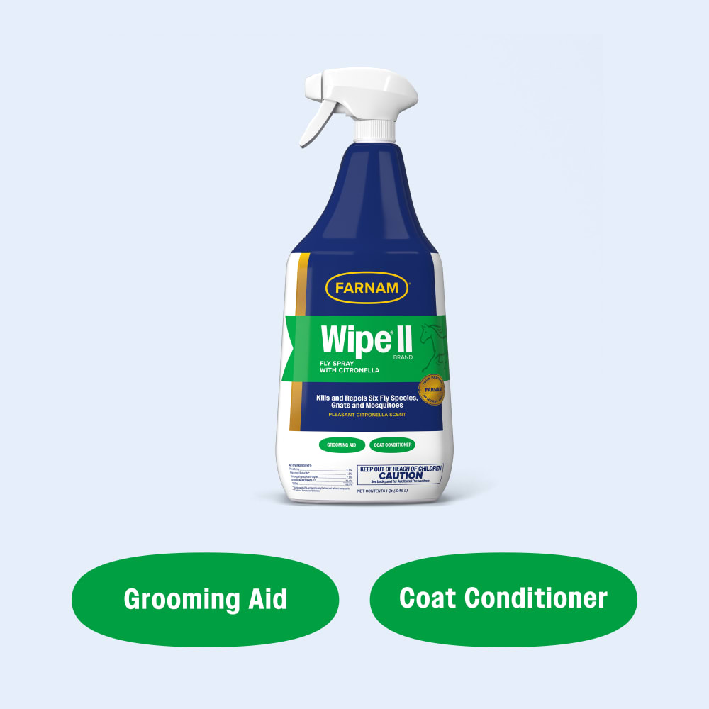 Wipe II Fly Spray with Citronella | Fly & Insect Control | Farnam