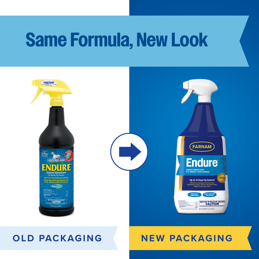 Endure Sweat-Resistant Fly Spray for Horses | Fly & Insect Control