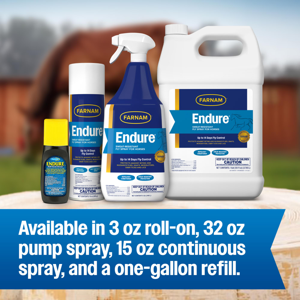 Endure Sweat-Resistant Fly Spray for Horses | Fly & Insect Control