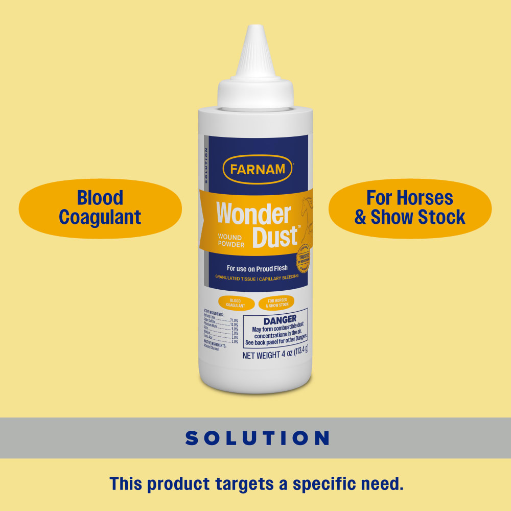 Wonder Dust Wound Powder for Horses | Wound Care | Farnam