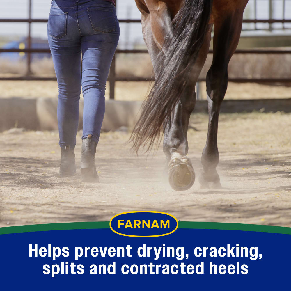 Helps prevent drying, cracking & splits on heels