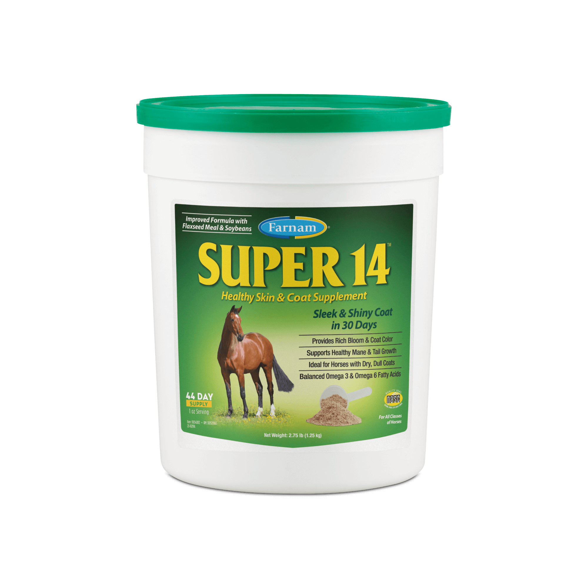 4 Pack Farnam Weight Builder 8# Pail High Calorie Horse Feed Supplement 13701 