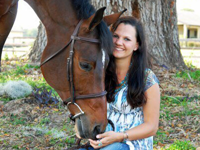 Morgan (rider) and Murray (horse)
